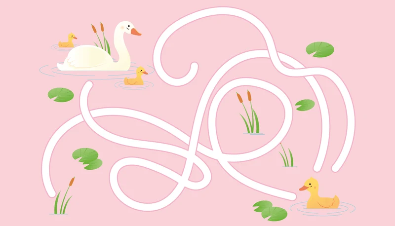 Tapis vinyl enfant MAMAN CANARD