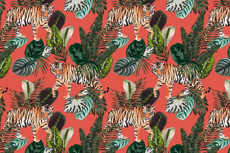 Tapis vinyl TIGER
