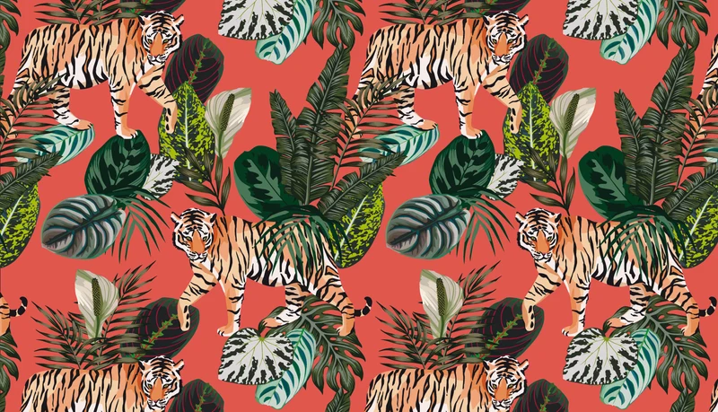 Tapis vinyl TIGER