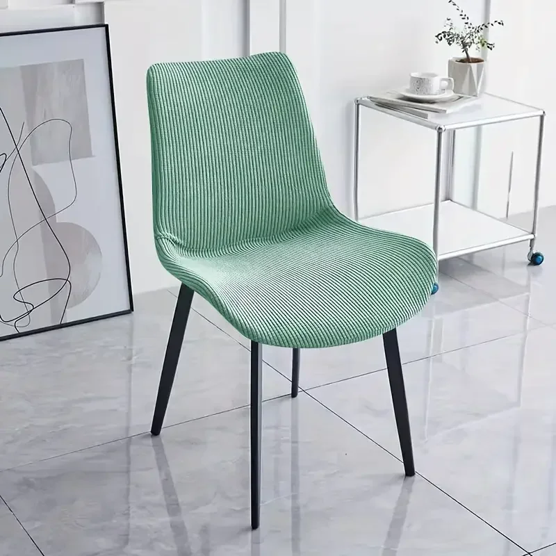 Housse chaise style scandinave Verte
