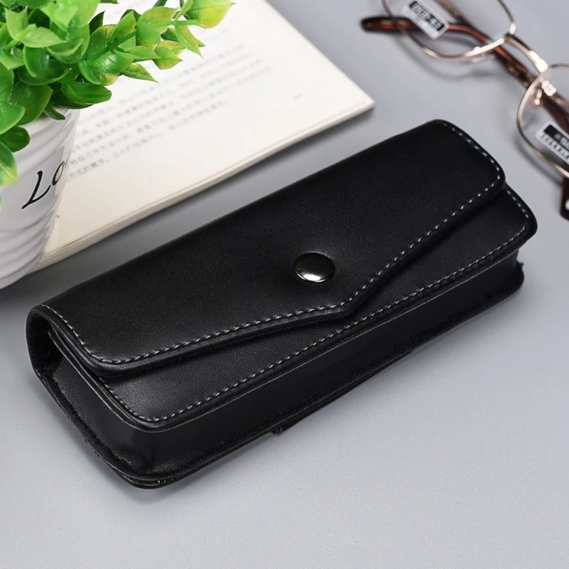 Etui lunette Cuir Noir