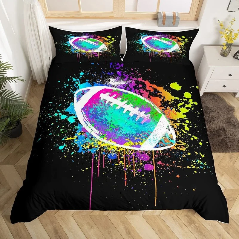 Housse de Couette Football Artistique