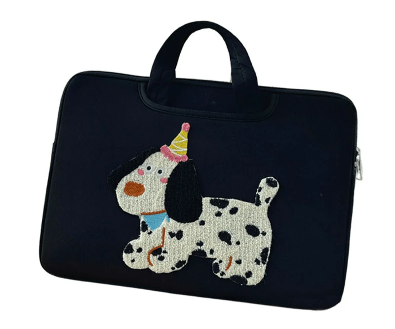 Housse ordinateur 14 Pouces Chien Festif