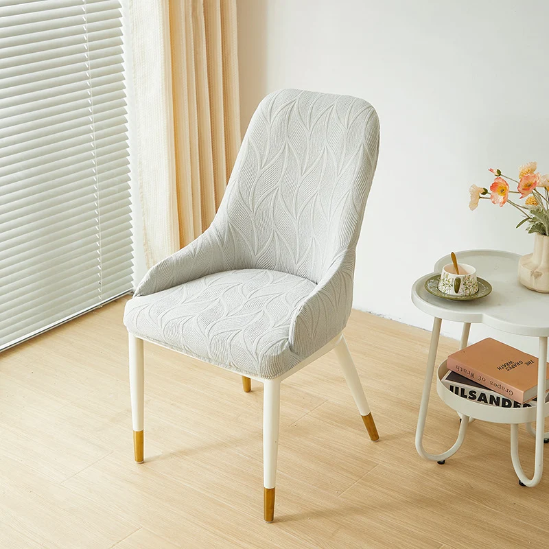 Housse chaise Scandinave avec Accoudoirs Plume