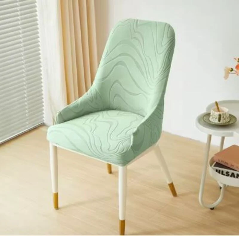 Housse chaise Scandinave avec Accoudoirs Vert