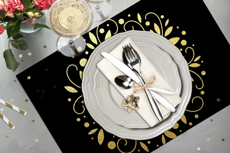 4 sets de table ARABESQUES