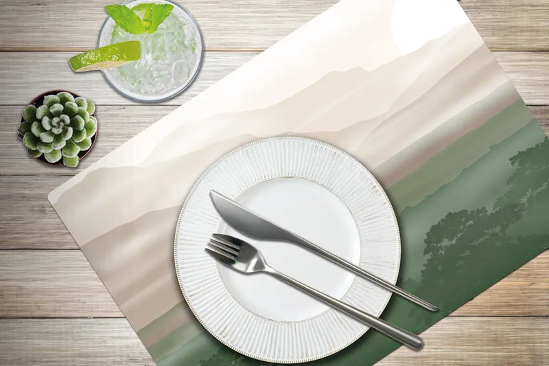 4 Sets de table HORIZON