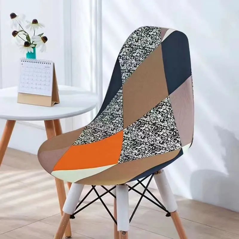 Housse chaise Scandinave Design Orange