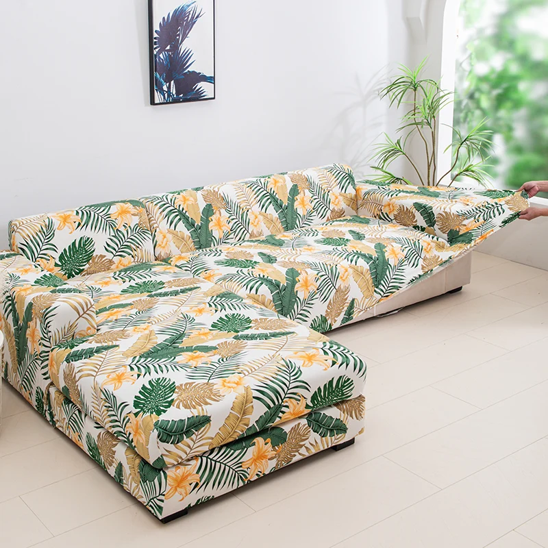 Housse de Canapé Palmier et Monstera