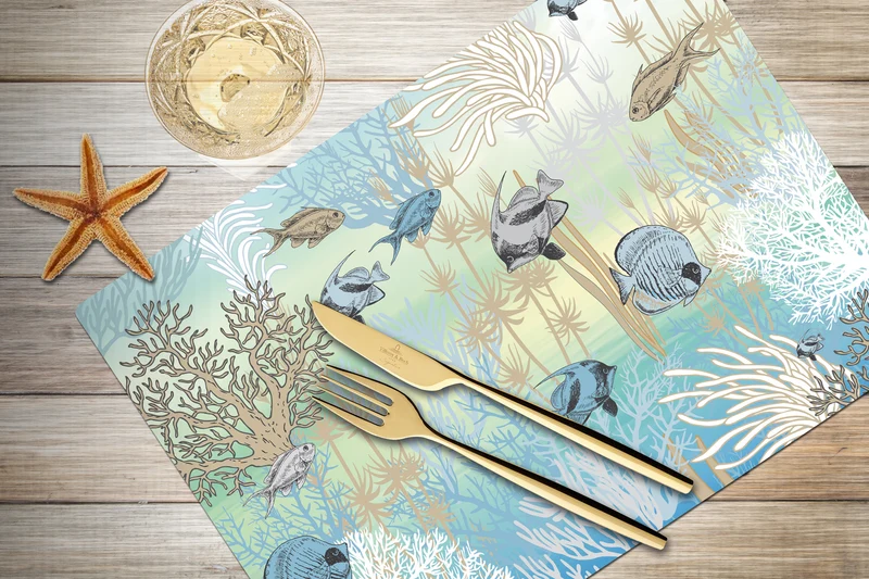 4 Sets de table NAUSICA
