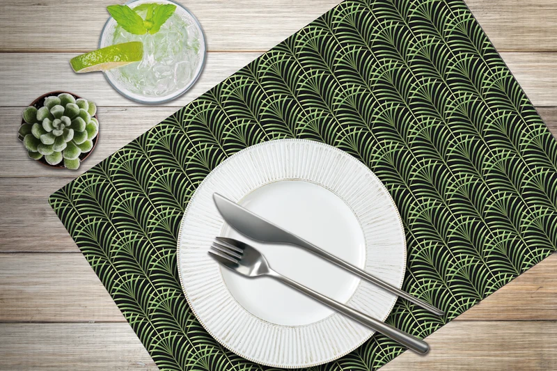 4 Sets de table PALMIERS