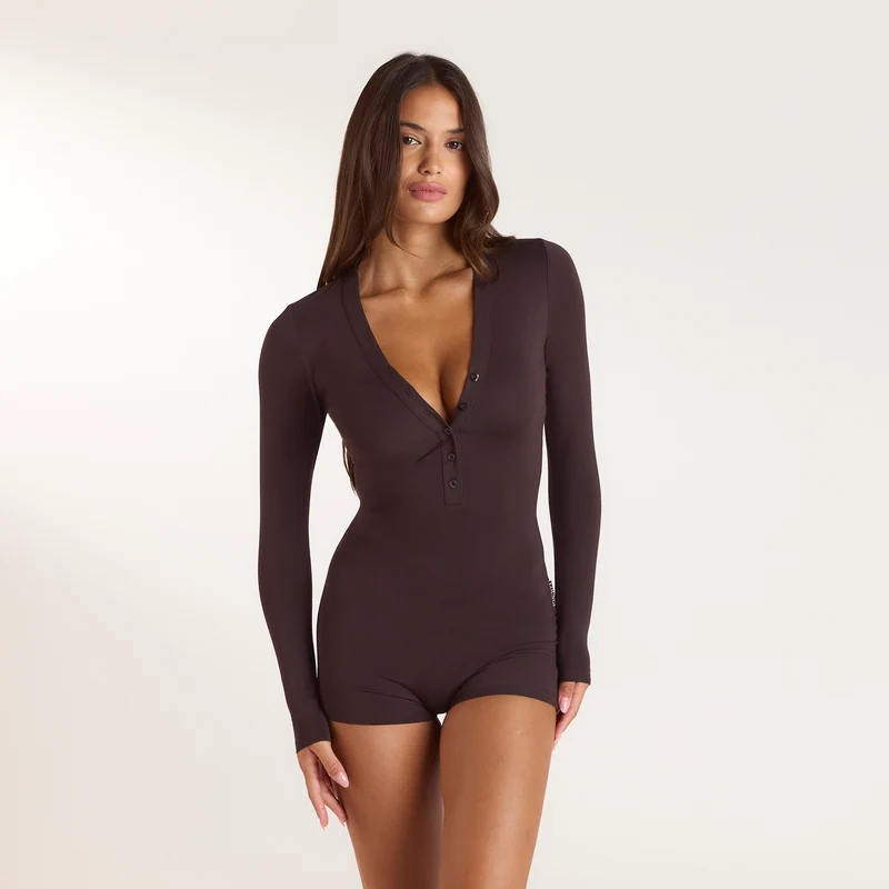 Combinaison en Modal - Chocolat Noir