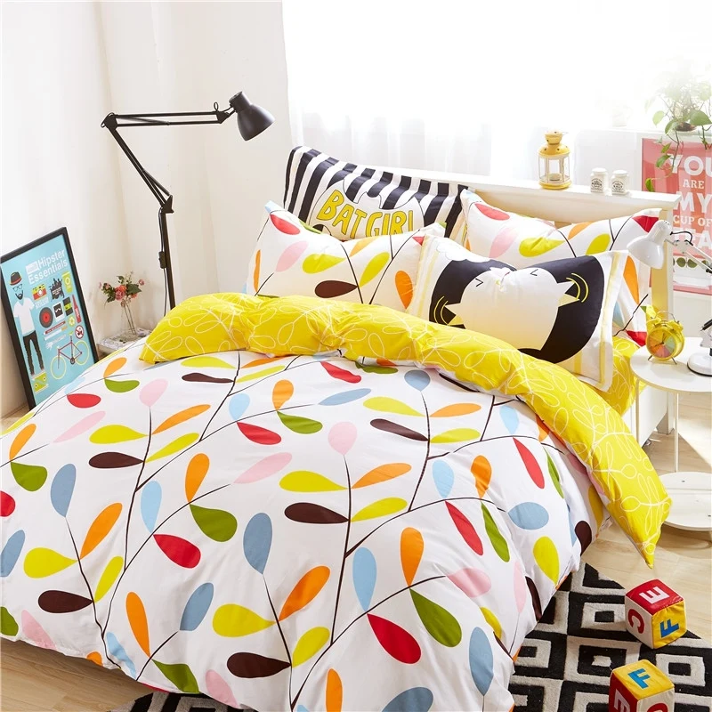 Housse de Couette Jardin Multicolore