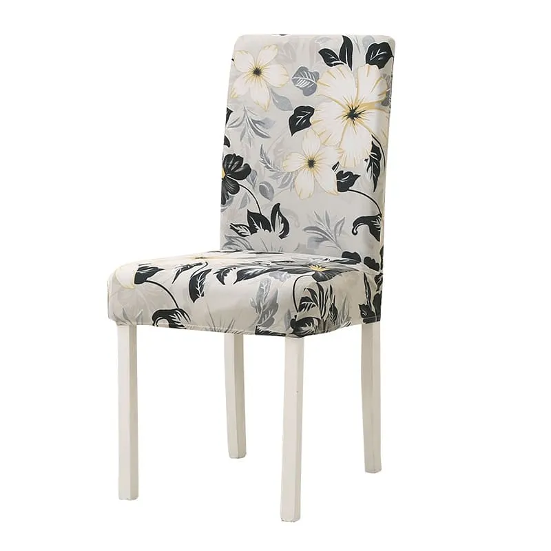 Housse de chaise florale chic