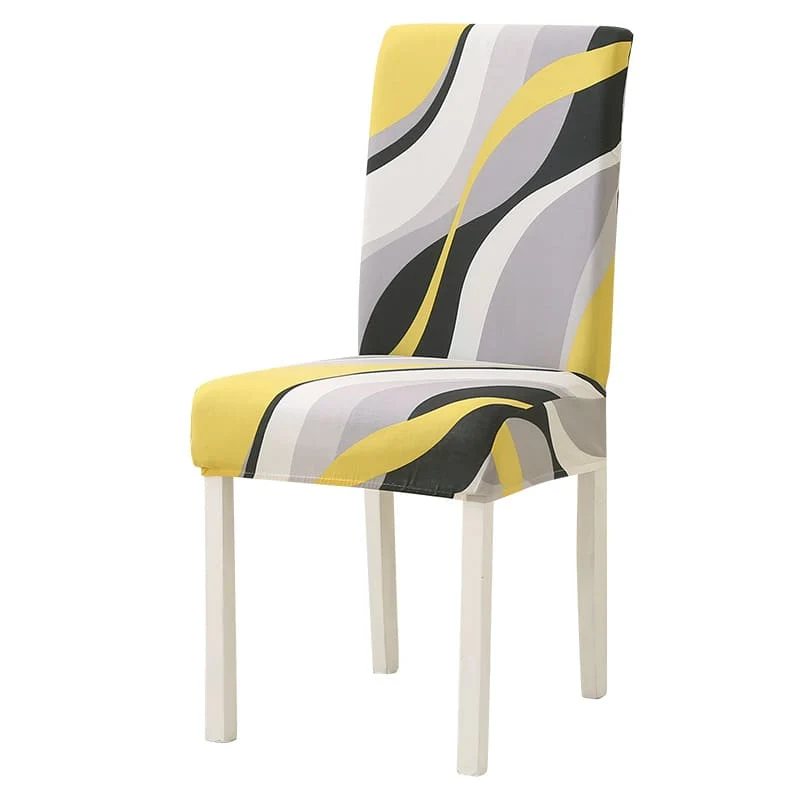Housse de chaise vague moderne
