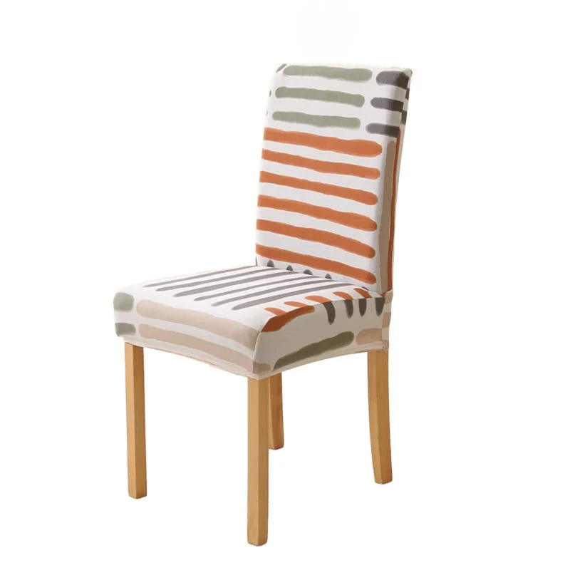 Housse de chaise zen colorée