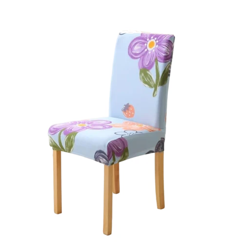 Housse de chaise douceur florale