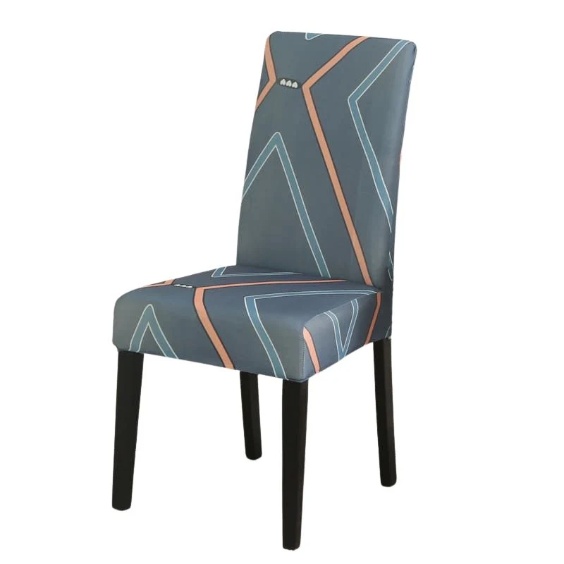 Housse de chaise géométrie contemporaine
