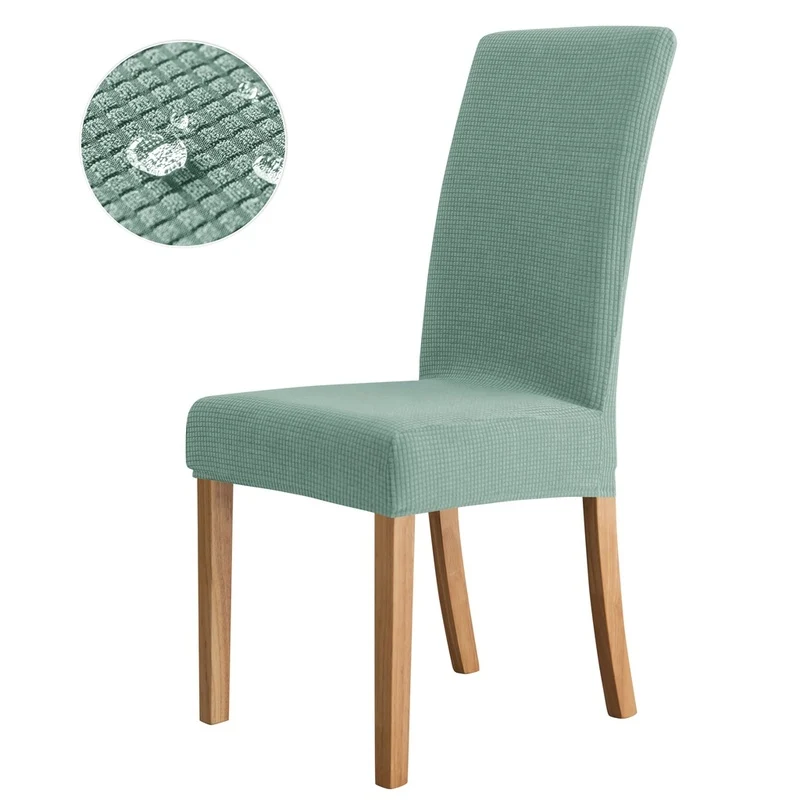 Housse de Chaise Extensible Jacquard Matcha
