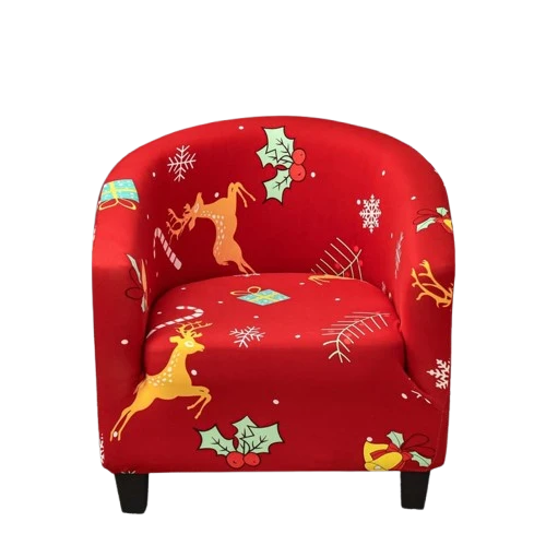 Housse fauteuil Cabriolet Renne de Noël
