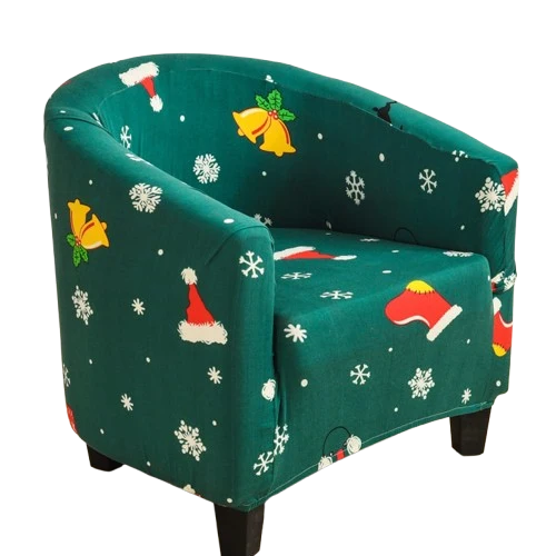 Housse fauteuil Cabriolet Noël Vert