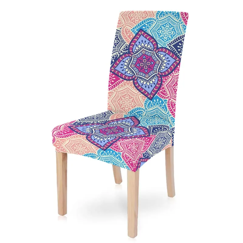 Housse de chaise Mandala Orientale