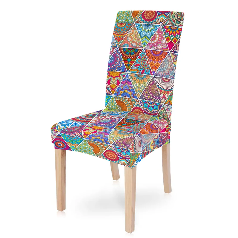 Housse de chaise Mandala Florale