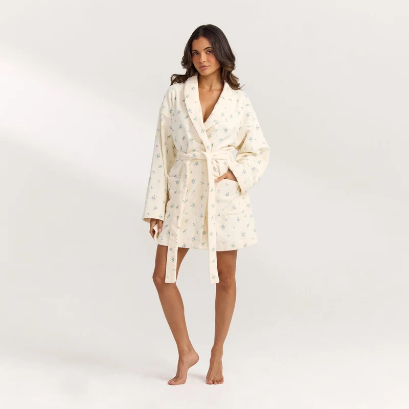 Peignoir - Motif Floral
