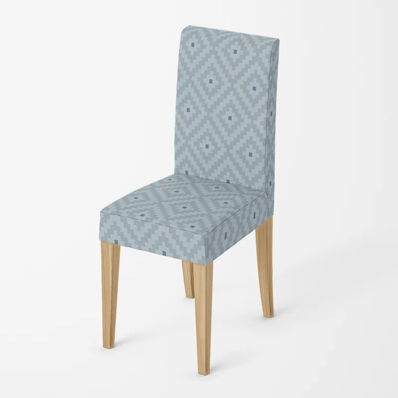 Housse de chaise Contemporaine Bleu