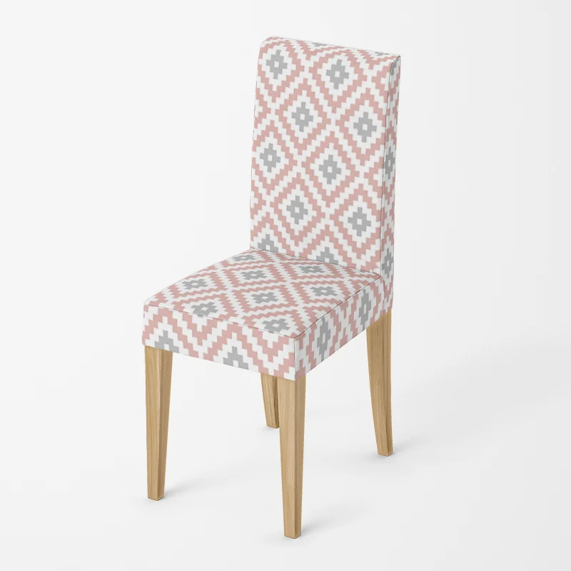 Housse de chaise Contemporaine Rose