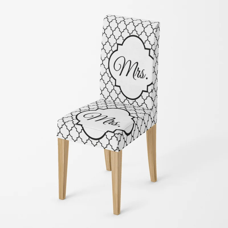 Housse de chaise Mrs Blanc