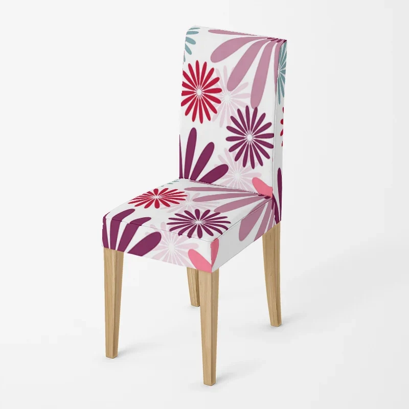 Housse de chaise Printemps Rose