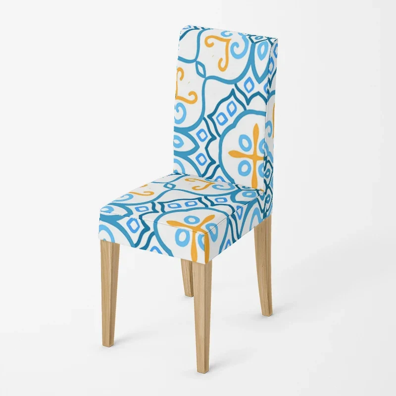 Housse de chaise Méditerranéen