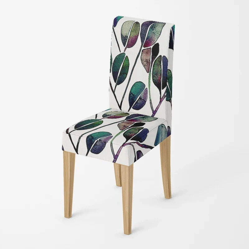 Housse de chaise Feuillage Coloré