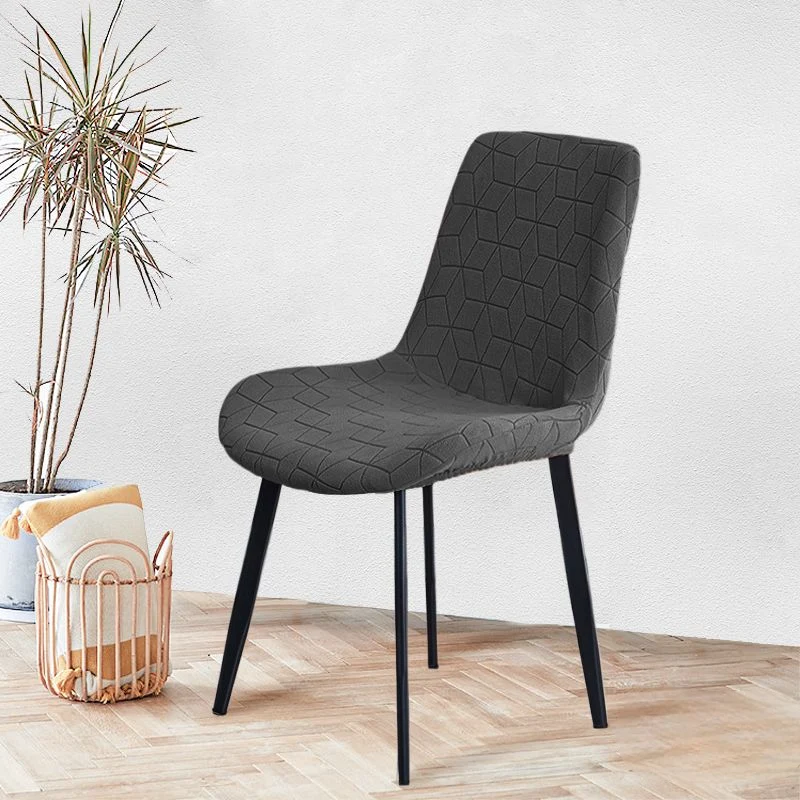 Housse chaise Scandinave Moderne Gris