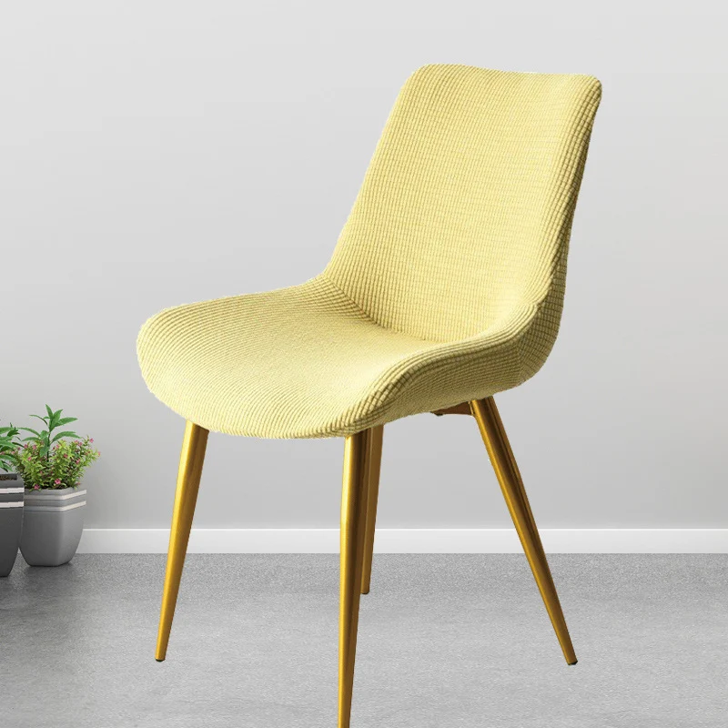 Housse chaise Scandinave Extensible Jaune