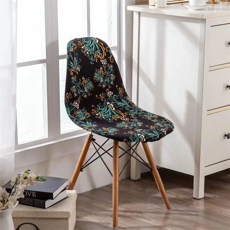 Housse chaise Scandinave Tropicale