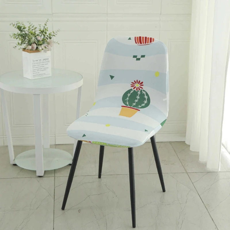 Housse chaise Scandinave Cactus