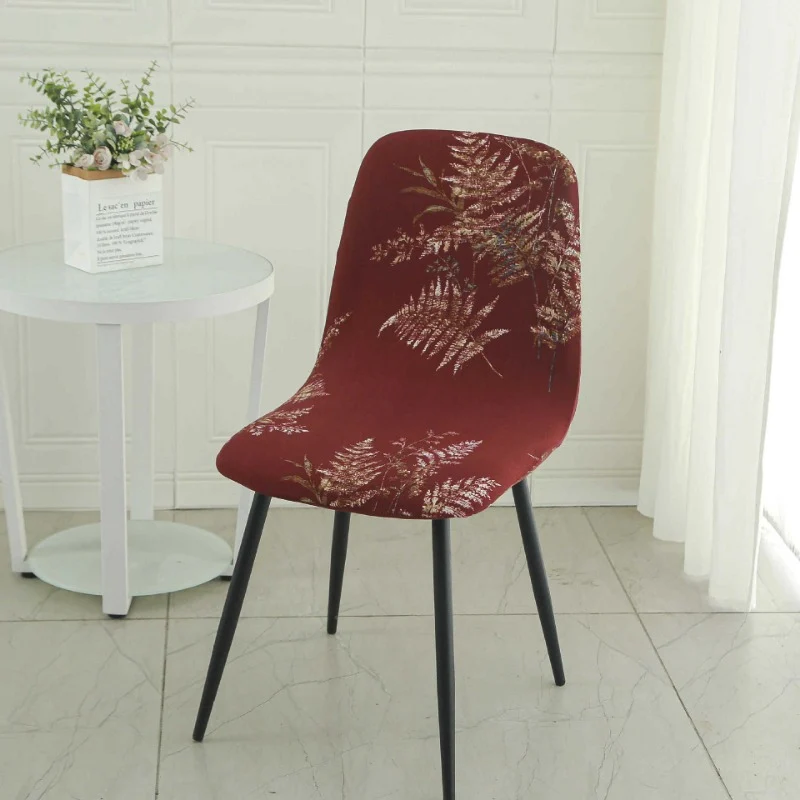 Housse chaise Scandinave Fern Rouge