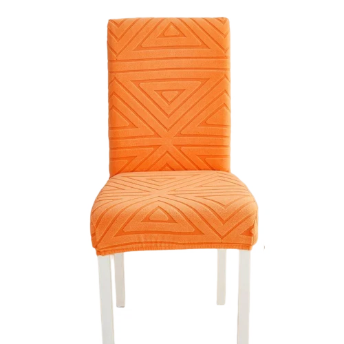 Housse de chaise Triangle Orange