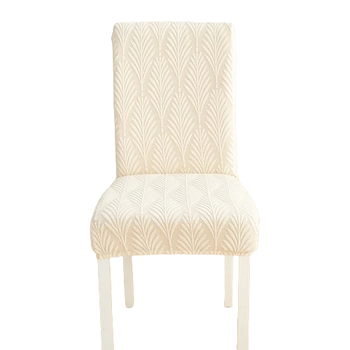 Housse de chaise Florale Beige