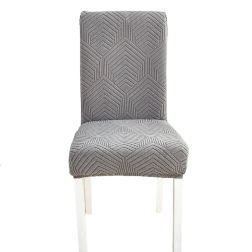 Housse de chaise Losange Gris
