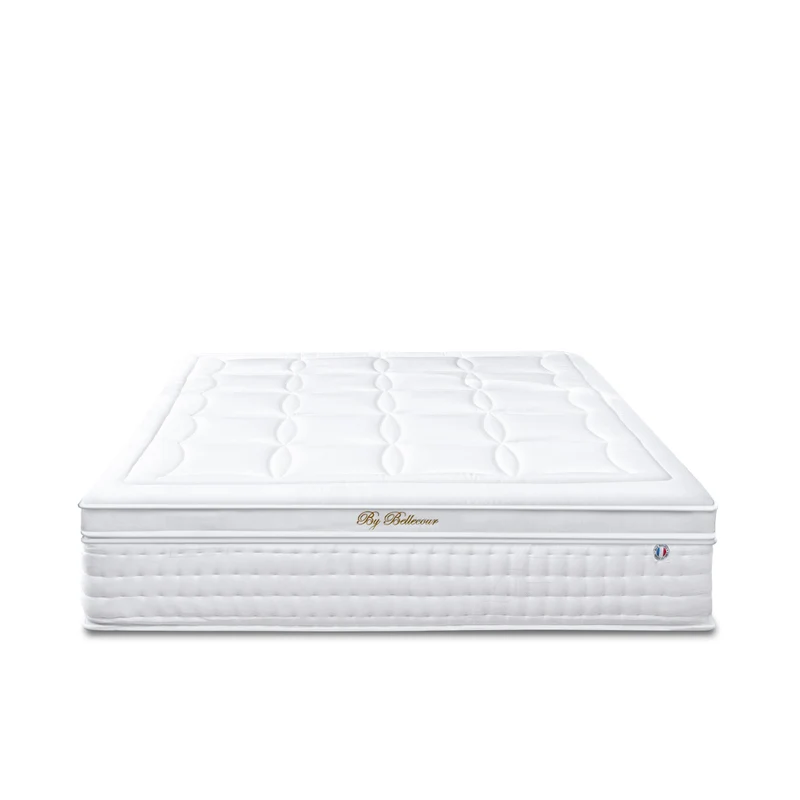 Matelas Empereur - Mémoire de forme + gel frais - Moelleux puis ferme - Fabriqué en France - 33 cm d'épaisseur