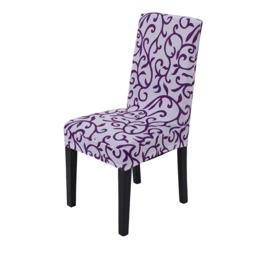 Housse de chaise Arabesque Violet