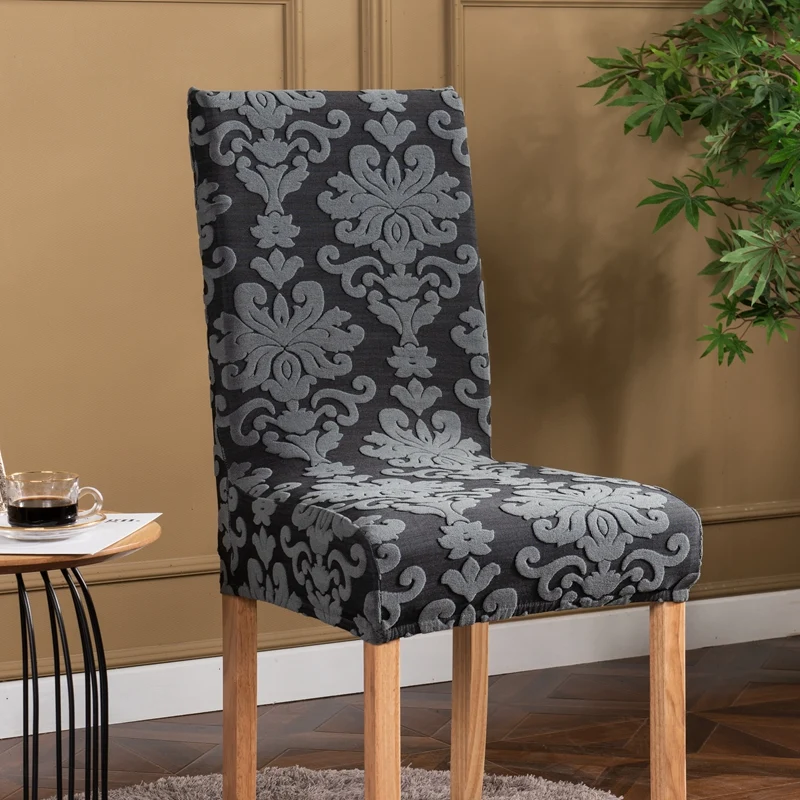 Housse de chaise Européenne Gris Foncé