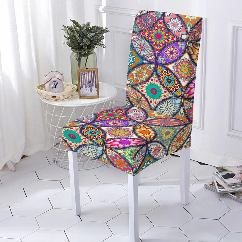 Housse de chaise Mandala