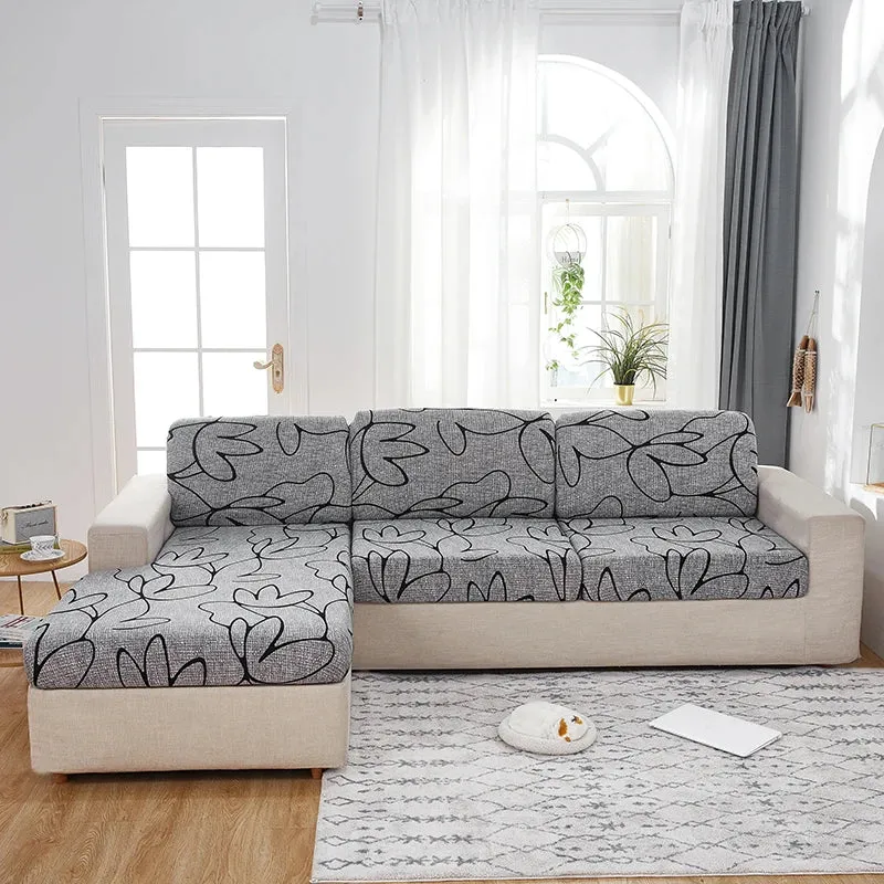 Housse de Coussin Canapé Florale