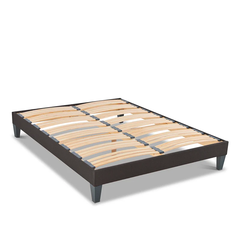 Ensemble Vosges - Matelas mousse haute densité + Sommier - 15 cm d'épaisseur - Accueil équilibré, soutien ferme