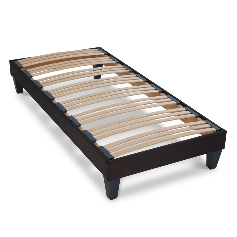 Ensemble Vosges - Matelas mousse haute densité + Sommier - 15 cm d'épaisseur - Accueil équilibré, soutien ferme