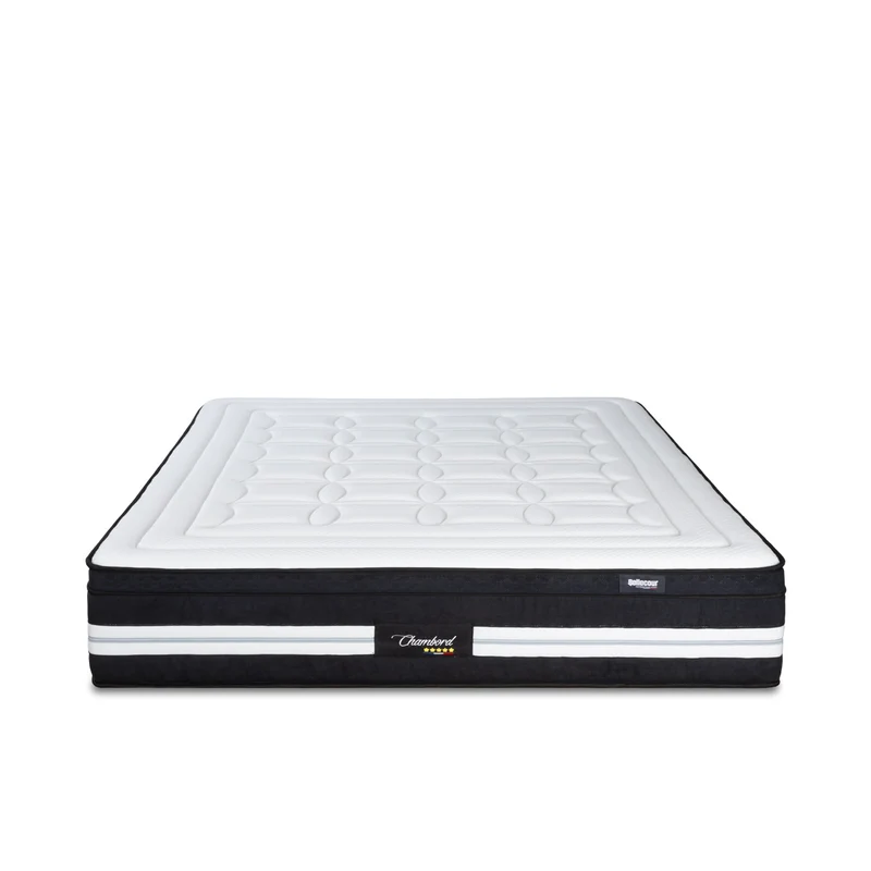 Matelas Chambord - Micro-ressorts - Accueil mémoire de forme moelleux - 32 cm d'épaisseur